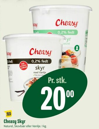 Min Købmand Cheasy Skyr tilbud