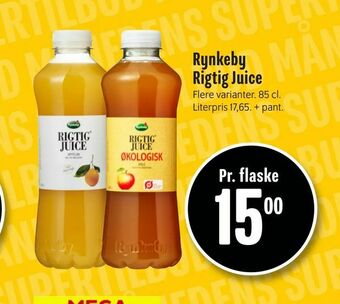 Min Købmand Rynkeby Rigtig Juice tilbud