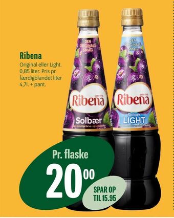 Min Købmand Ribena tilbud