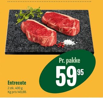 Min Købmand Entrecote tilbud