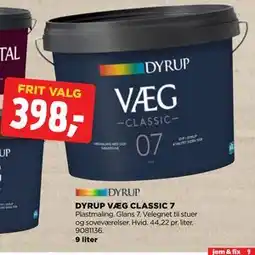 jem & fix DYRUP VÆG CLASSIC 7 tilbud