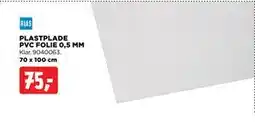 jem & fix PLASTPLADE PVC FOLIE 0,5 MM tilbud
