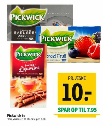 SPAR Pickwick te tilbud