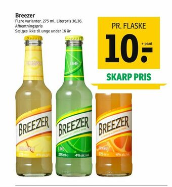 SPAR Breezer tilbud