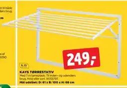 jem & fix KAYS TØRRESTATIV tilbud