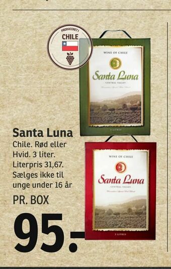 SPAR Santa Luna tilbud