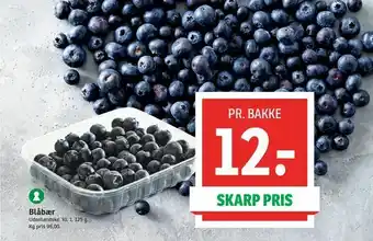 SPAR Blåbær tilbud