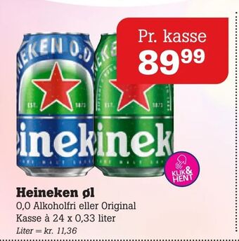 Poetzsch Padborg Heineken øl tilbud