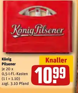 REWE DE König Pilsener tilbud