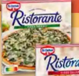 REWE DE Dr. Oetker Ristorante Pizza Spinaci tilbud