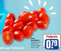 REWE DE Cherry Romatomaten tilbud
