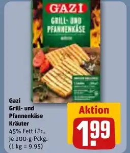REWE DE Gazi Grill- und Pfannenkäse tilbud