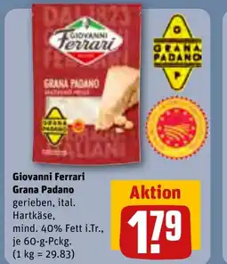 REWE DE Giovanni Ferrari Grana Padano tilbud