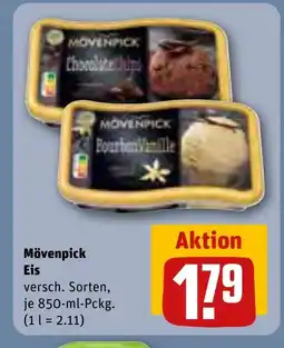 REWE DE Mövenpick Eis tilbud