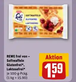 REWE DE REWE frei von - SoftwaffelnGlutenfrei, Laktosefrei tilbud