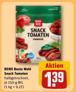 REWE DE REWE Beste Wahl Snack Tomaten tilbud