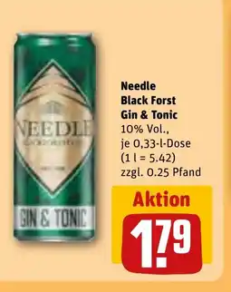 REWE DE Needle Black Forst Gin & Tonic tilbud