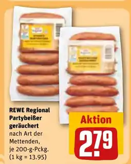 REWE DE REWE Regional Partybeiẞer geräuchert tilbud