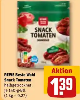 REWE DE REWE Beste Wahl Snack Tomaten tilbud