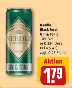 REWE DE Needle Black Forst Gin & Tonic tilbud