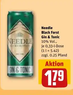 REWE DE Needle Black Forst Gin & Tonic tilbud