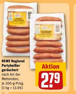 REWE DE REWE Regional Partybeiẞer geräuchert tilbud