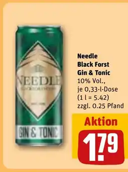 REWE DE Needle Black Forst Gin & Tonic tilbud