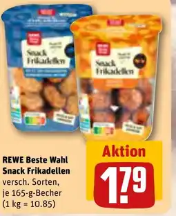 REWE DE REWE Beste Wahl Snack Frikadellen tilbud