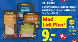 Lidl PÅLÆKKER tilbud