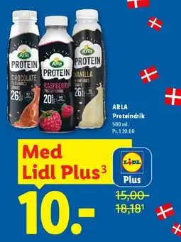 Lidl Arla Proteindrik tilbud