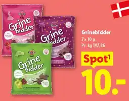 Lidl Grinebider tilbud