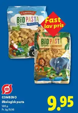 Lidl Combino Økologisk Bio Pasta tilbud