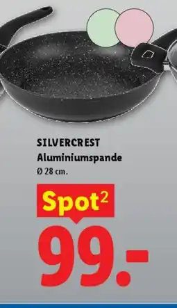 Lidl Aluminiumspande tilbud