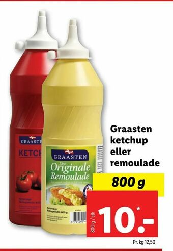 Let-Køb Graasten ketchup eller remoulade tilbud