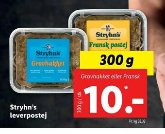 Let-Køb Stryhn's leverpostej tilbud