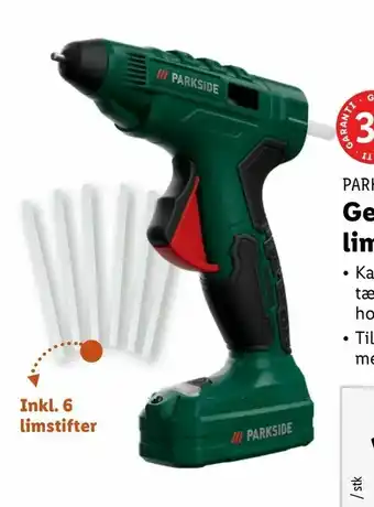 Genopladelig limpistol 4 V