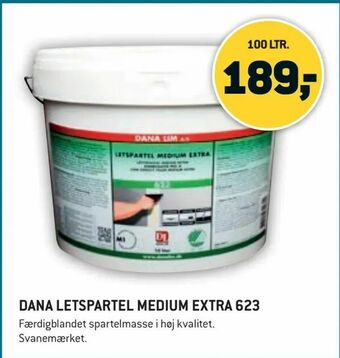 XL-BYG Dana letspartel medium extra 623 tilbud
