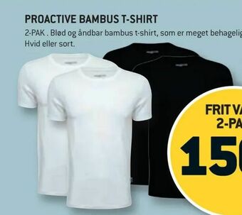 XL-BYG Proactive bambus t-shirt tilbud