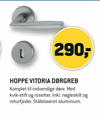XL-BYG Hoppe vitoria dørgreb tilbud