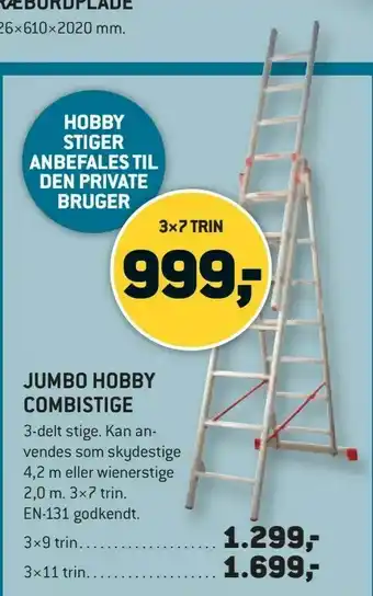 XL-BYG Jumbo hobby combistige tilbud