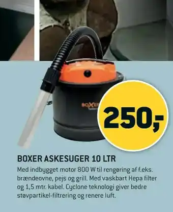 Boxer askesuger 10 ltr