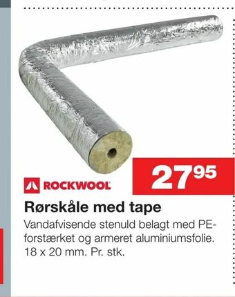 Rørskåle med tape