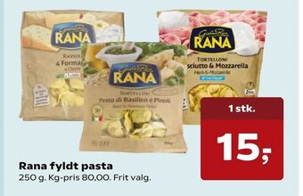 Rana fyldt pasta