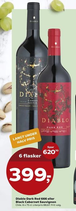 Diablo Dark Red 666 eller Black Cabernet Sauvignon