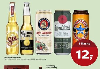 Kvickly Udvalgte special øl tilbud