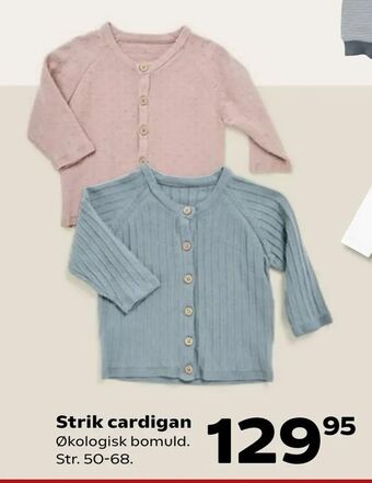 Kvickly Strik cardigan tilbud