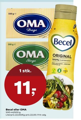 Becel eller OMA