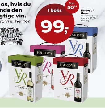 Kvickly Hardys VR i boks tilbud