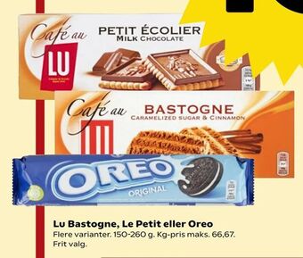 Kvickly Lu Bastogne, Le Petit eller Oreo tilbud