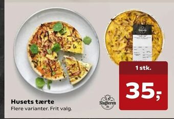 Kvickly Husets tærte tilbud